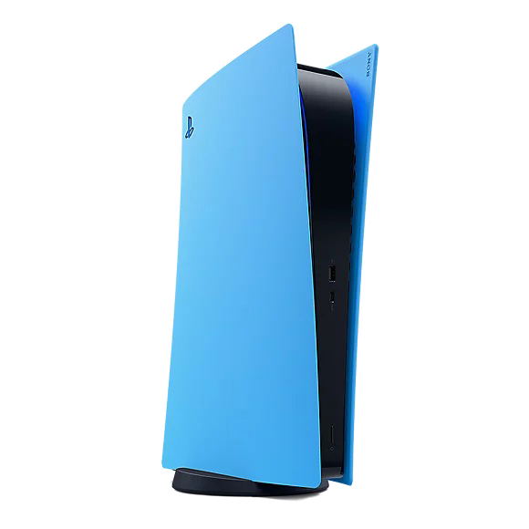 PS5 Digital Edition Console Cover (Starlight Blue) image 1