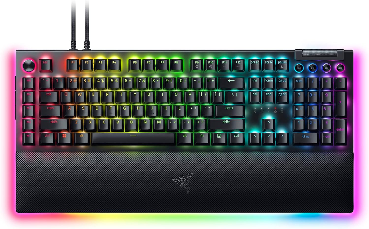 Razer BlackWidow V4 Pro Gaming Keyboard (Green Switch) for Windows, Mac -  Bitcoin & Lightning accepted