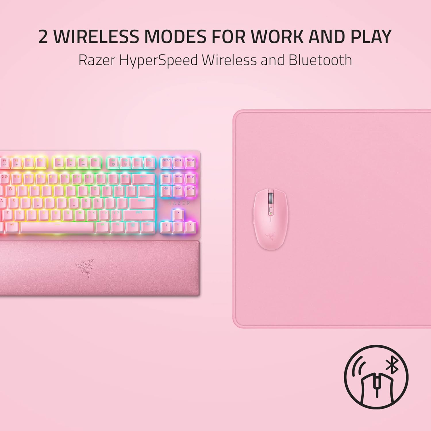 Razer Orochi V2 (Pink) for Laptop, Desktop