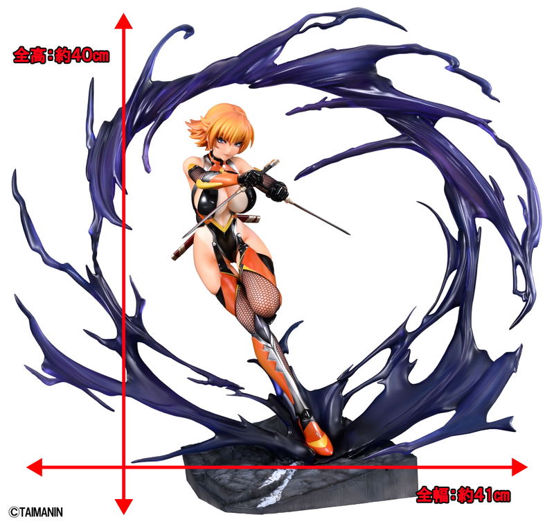 Taimanin RPGX 1/6 Scale Pre-Painted Figure: Tenshin Eiketsu Igawa Sakura image 24