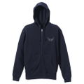 Sasaki And Peeps - Pii-chan Zippered Hoodie (Navy | Size L) thumbnail 2
