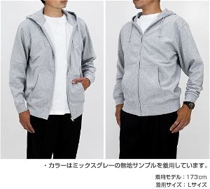 Sasaki And Peeps - Pii-chan Zippered Hoodie (Navy | Size L)