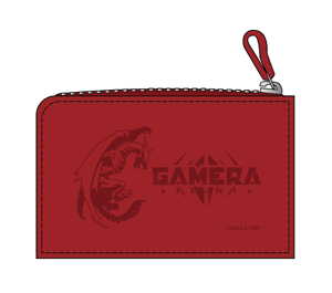 Gamera - Rebirth Tochigi Leather Compact L Wallet Gyaos_