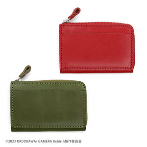 Gamera - Rebirth Tochigi Leather Compact L Wallet Gyaos_