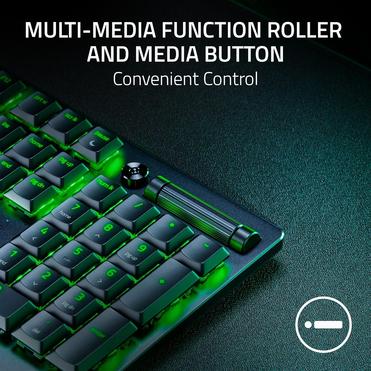 【新品未開封】 Razer DeathStalker V2 Razer DeathStalker V2 Gaming Keyboard (Linear Red Switch) İçin