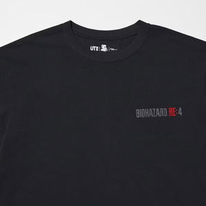 UT Capcom 40th Biohazard Re:4 Graphic T-Shirt (Black | Size M)_