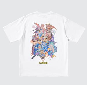 UT Capcom 40th Graphic T-Shirt (White | Size M)_