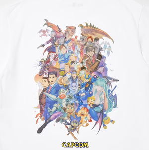 UT Capcom 40th Graphic T-Shirt (White | Size M)_