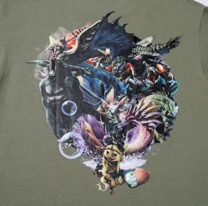 UT Capcom 40th Rockman Graphic T-Shirt (Blue | Size L)_