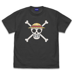 One Piece - Straw Hat Pirates Pirate Flag Paisley T-shirt (Sumi | Size M)_