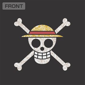 One Piece - Straw Hat Pirates Pirate Flag Paisley T-shirt (Sumi | Size M)