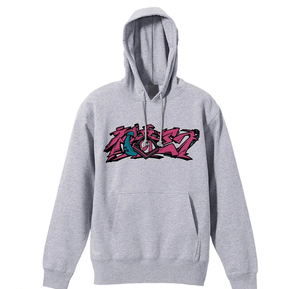 Hatsune Miku Pullover Hoodie Chest Ver. (Mix Gray | Size L)_