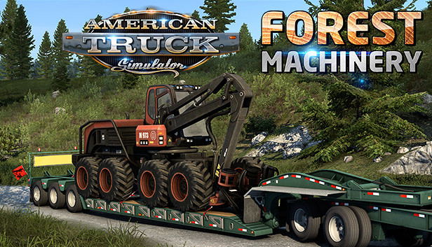 American Truck Simulator: Forest Machinery (DLC) <span class="ext" style="background-color: #B0000F; color: #FFFFFF;">DLC</span> <span class="ext" style="background-color: #2a475e; color: #FFFFFF;">STEAM</span> <span class="ext ext_digital">digital</span> image 1