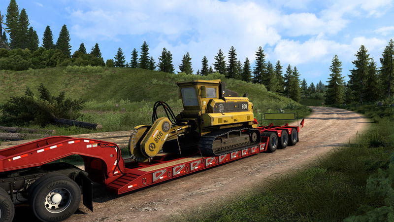 American Truck Simulator: Forest Machinery (DLC) <span class="ext" style="background-color: #B0000F; color: #FFFFFF;">DLC</span> <span class="ext" style="background-color: #2a475e; color: #FFFFFF;">STEAM</span> <span class="ext ext_digital">digital</span> image 12