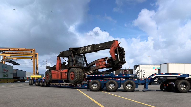 American Truck Simulator: Forest Machinery (DLC) <span class="ext" style="background-color: #B0000F; color: #FFFFFF;">DLC</span> <span class="ext" style="background-color: #2a475e; color: #FFFFFF;">STEAM</span> <span class="ext ext_digital">digital</span> image 3