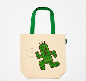 Final Fantasy Series Chara Tote Bag Cactuar_