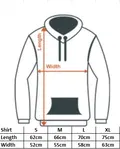 Hatsune Miku Pullover Hoodie Chest Ver. (Mix Gray | Size M) thumbnail 3