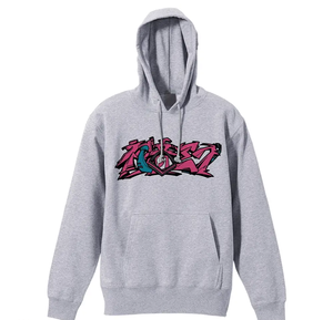 Hatsune Miku Pullover Hoodie Chest Ver. (Mix Gray | Size M)_