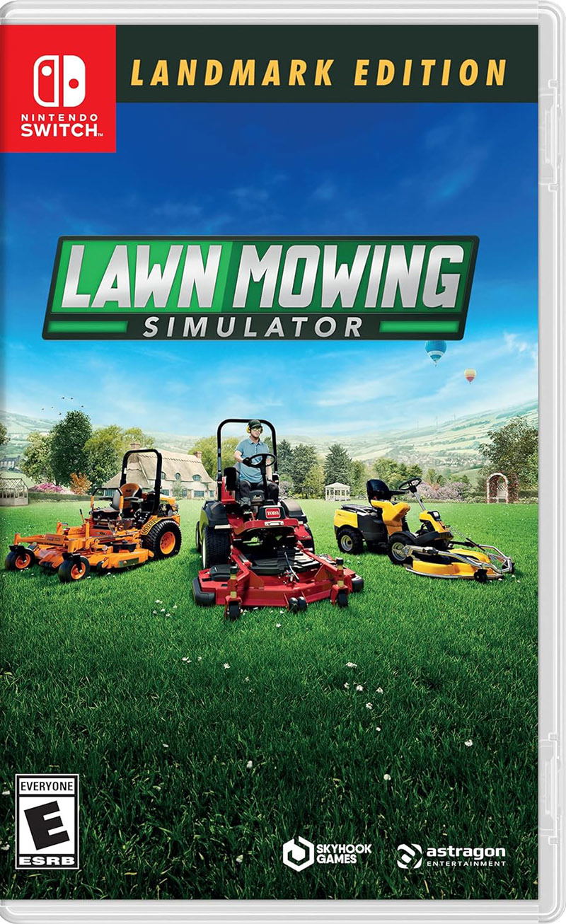 Lawn Mowing Simulator [Landmark Edition] for Nintendo Switch Bitcoin & Lightning accepted
