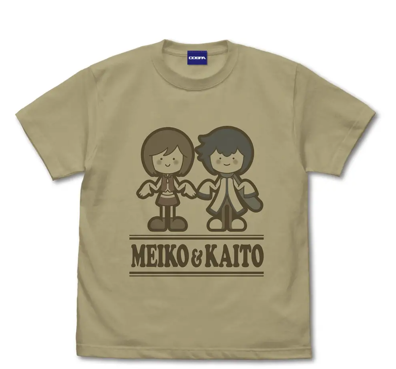 Meiko & Kaito Ver. T-shirt (Sand Khaki | Size S)