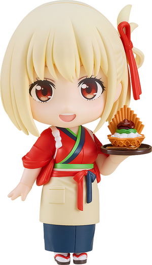 Nendoroid No. 2335 Lycoris Recoil: Nishikigi Chisato Cafe LycoReco Uniform Ver._