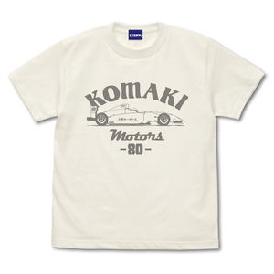 Overtake! Komaki Motors F4 Machine T-shirt (Vanilla White | Size L)_