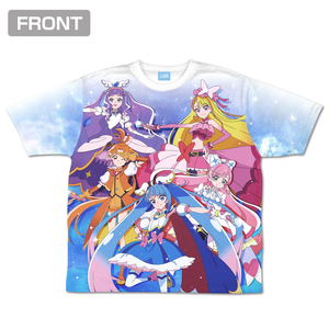 Hirogaru Sky! Precure - Expanding Sky! PreCure Double-sided Full Graphic T-shirt (Size M)_