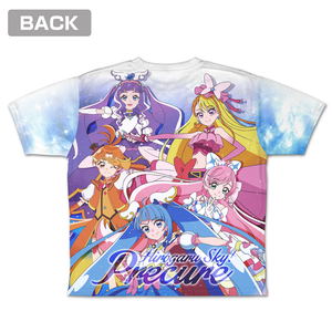 Hirogaru Sky! Precure - Expanding Sky! PreCure Double-sided Full Graphic T-shirt (Size M)_