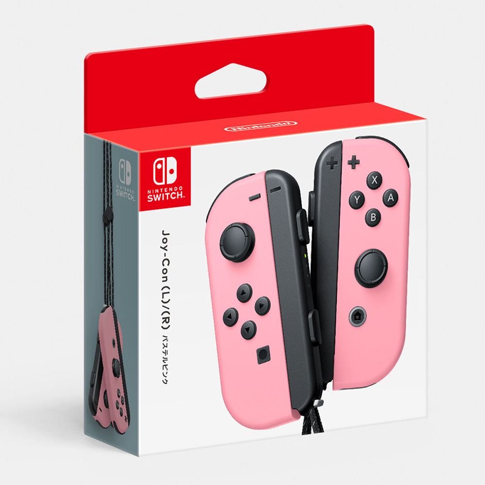 Nintendo Switch Joy-Con Controllers (Pastel Pink) for Nintendo Switch