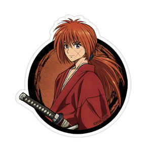 Rurouni Kenshin - Meiji Swordsman Romantic Story - Himura Kenshin Mini Sticker_