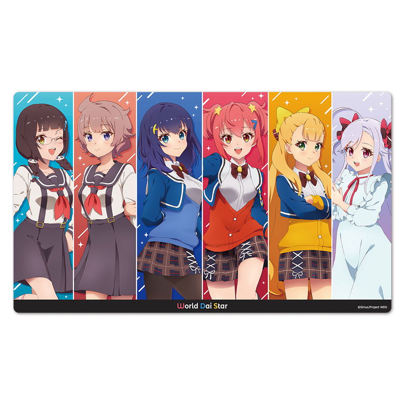 World Dai Star Character Rubber Mat image 1