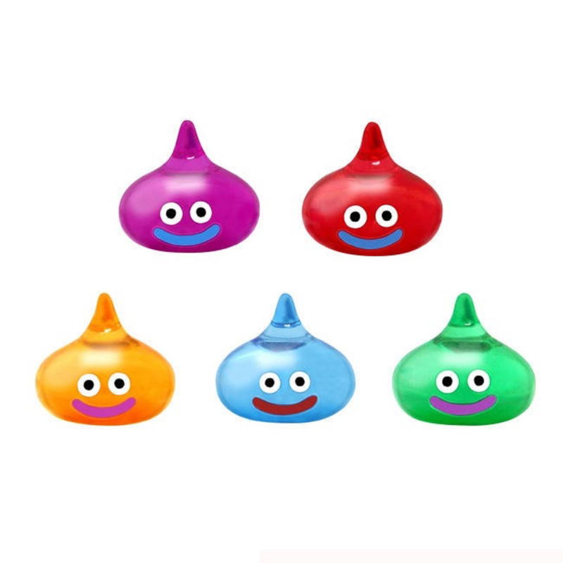 Dragon Quest Smile Slime Clear Magnet (Set of 5 Pieces) image 1