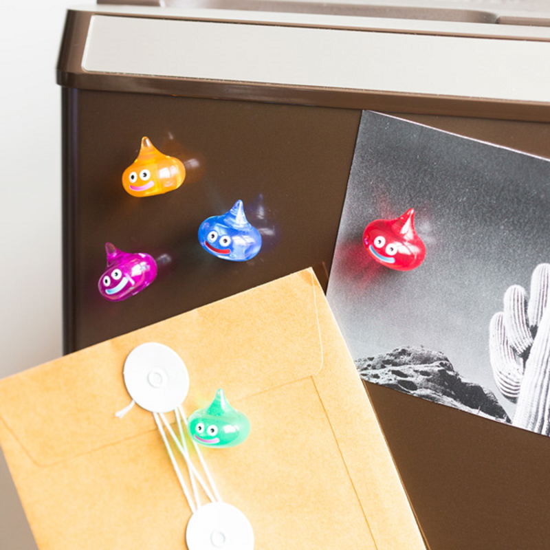 Dragon Quest Smile Slime Clear Magnet (Set of 5 Pieces) image 6