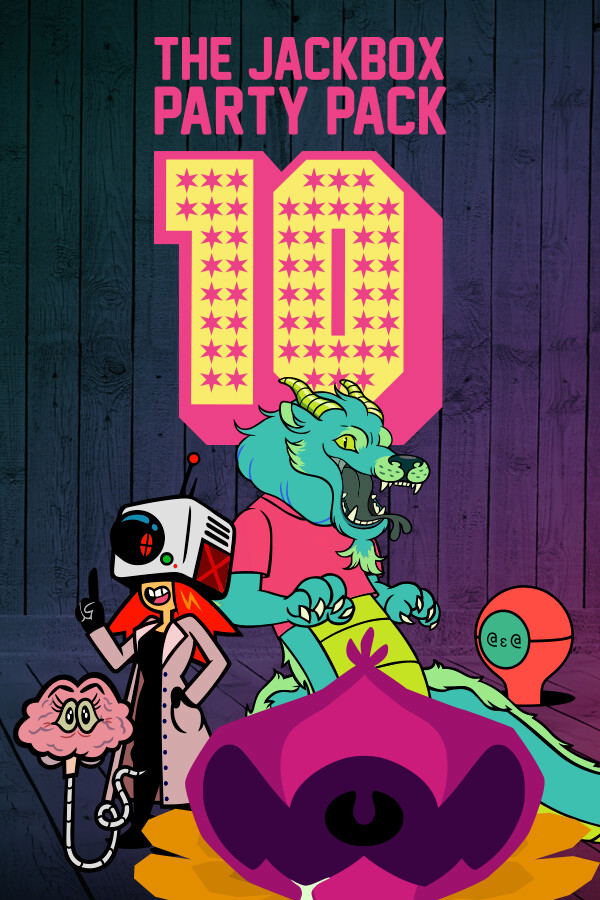 The Jackbox Party Pack 10 <span class="ext" style="background-color: #2a475e; color: #FFFFFF;">STEAM</span> <span class="ext ext_digital">digital</span> image 1