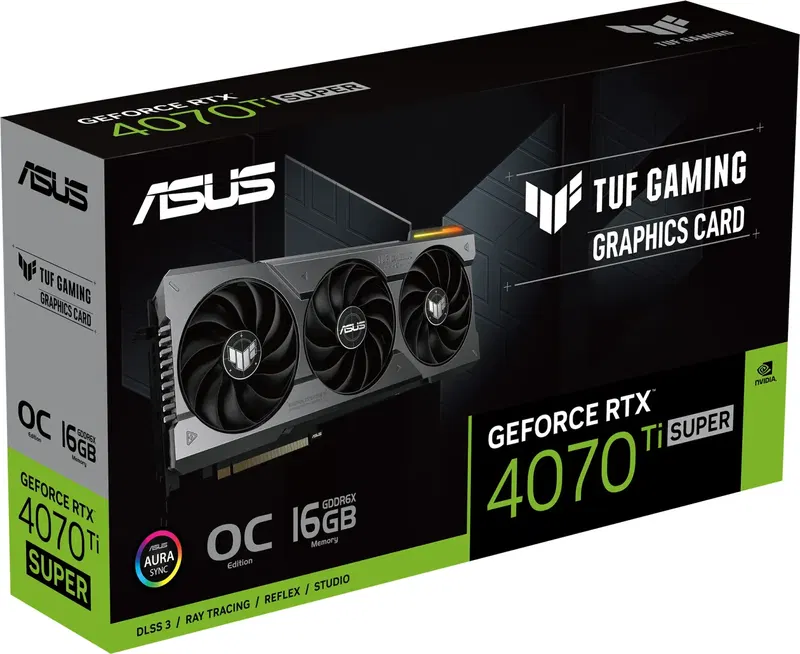 ASUS TUF Gaming GeForce RTX 4070 Ti SUPER, TUF-RTX4070TIS-16G-GAMING, 16GB GDDR6X, 2x HDMI, 3x DP image 13