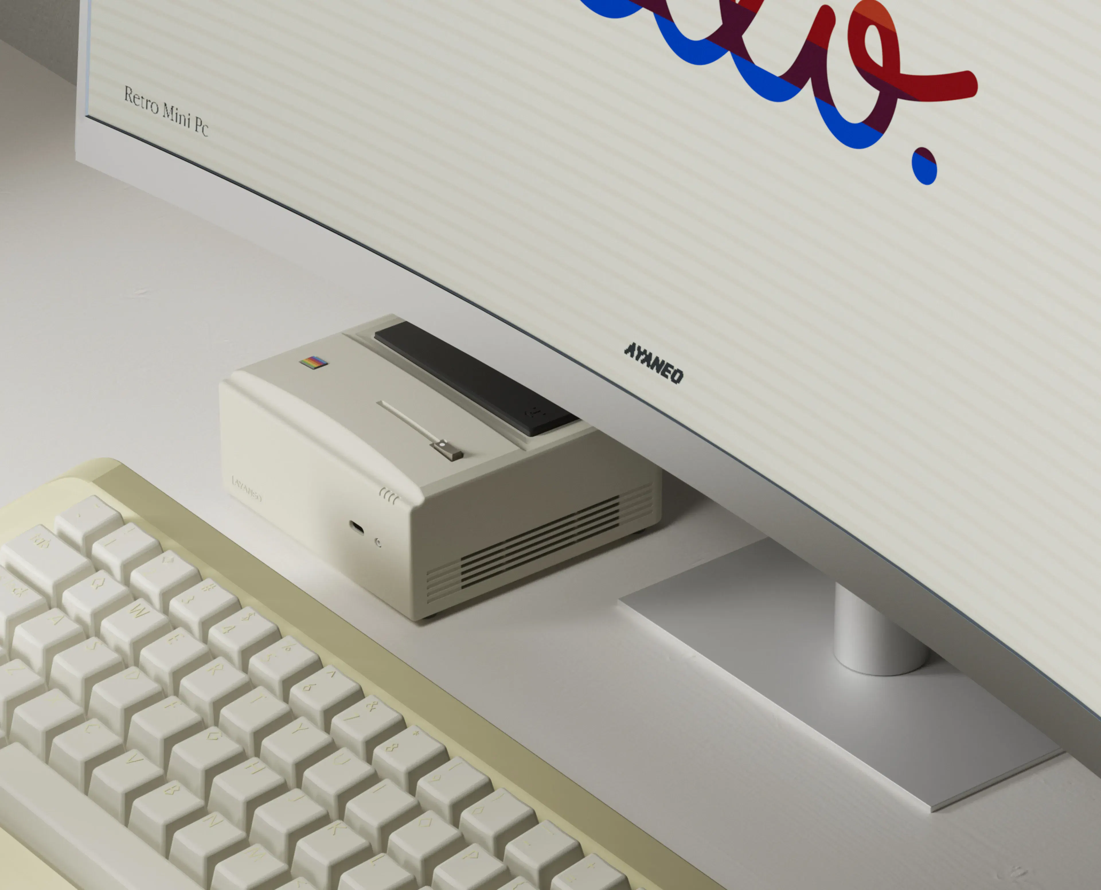 「AYANEO Retro Mini PC」Ryzen 5700U搭載ミニPC AYANEO Mini PC AM01 5700U Retro Classic (16G+512G) for Desktop