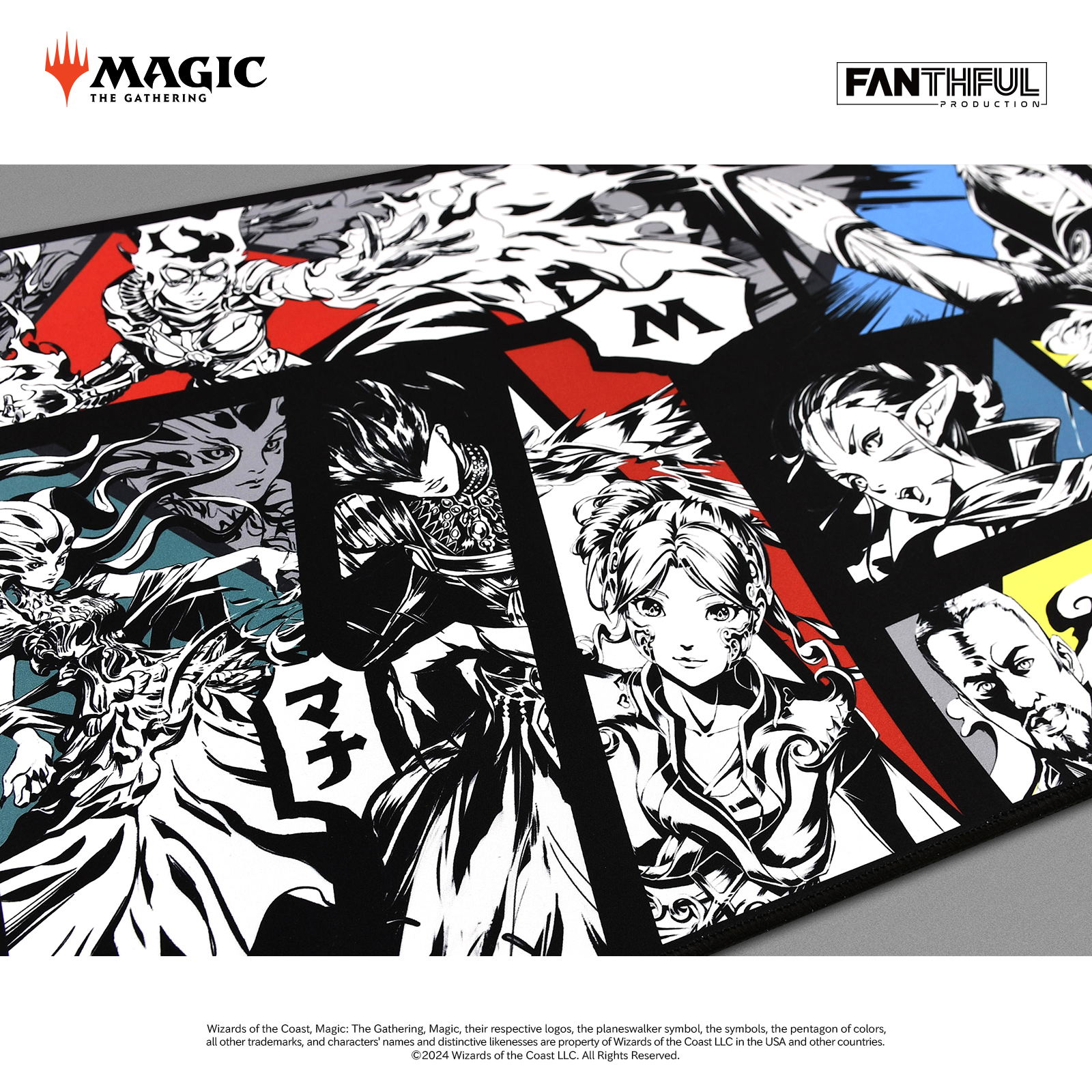 Fanthful Magic: The Gathering FP010MTG2023 Planeswalker Desk Mat