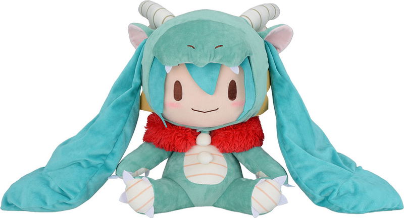 Hatsune Miku Dragon 2024 Fuwa Petit Plush LL image 1