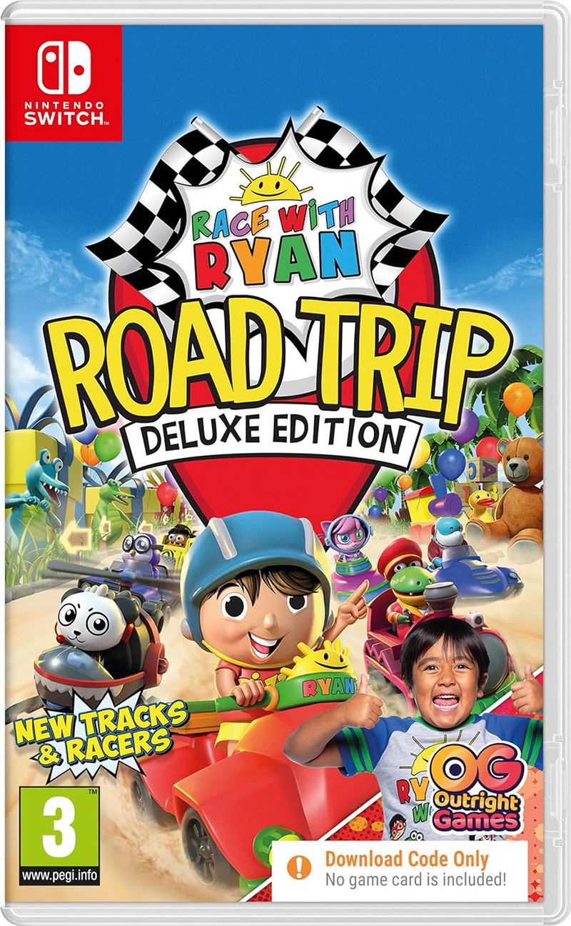 Race with Ryan: Road Trip [Deluxe Edition] (Code in a box) — Import Game Deal