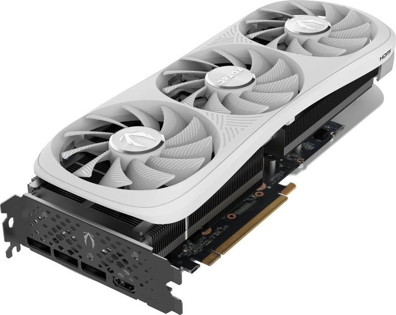 Zotac Gaming GeForce RTX 4080 SUPER Trinity OC White Edition, 16GB GDDR6X, HDMI, 3x DP image 2