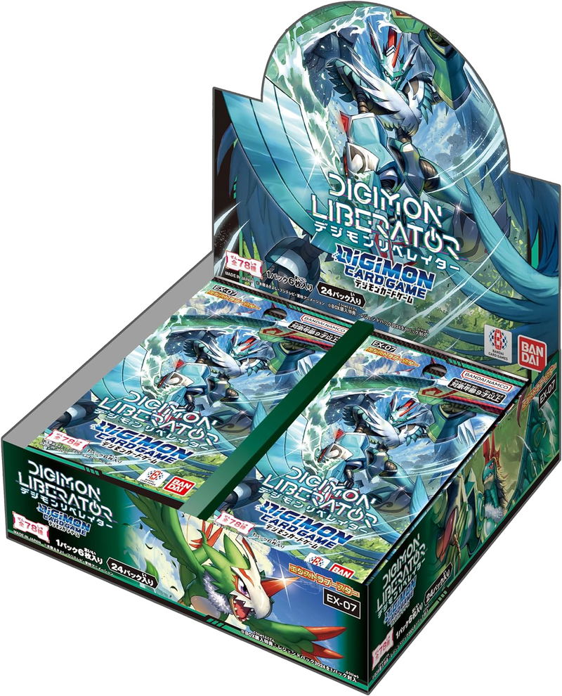 Digimon Card Game Extra Booster Digimon Liberator EX-07 (Set of 24 packs) image 1