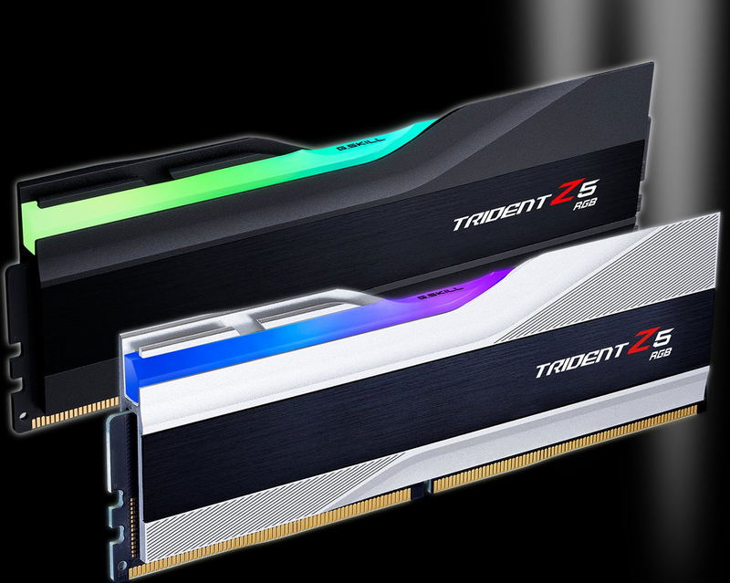 G.Skill Trident Z5 RGB Black DIMM Kit (DDR5-7200, CL34-45-45-115, on-die ECC 32GB) image 8
