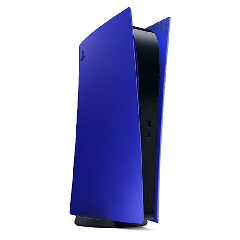 PS5 Digital Edition Console Covers (Cobalt Blue) image 1