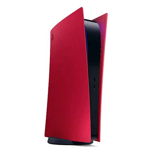 PS5 Digital Edition Console Covers (Volcanic Red) image 1