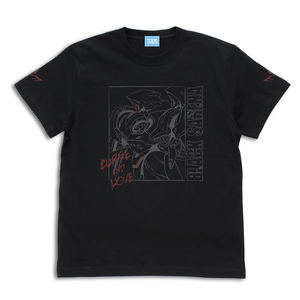 Martian Successor Nadesico: The Prince Of Darkness - Black Sarena T-shirt (Black | Size L)_