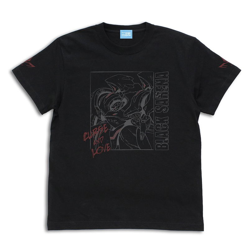 Martian Successor Nadesico: The Prince Of Darkness - Black Sarena T-shirt (Black | Size L) image 1