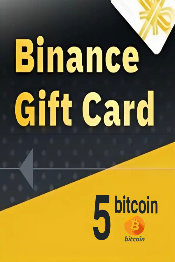 Binance Gift Card 5 USD (Bitcoin) <span class="ext ext_digital">digital</span> image 1