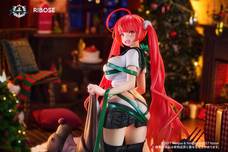 Azur Lane 1/6 Scale Pre-Painted Figure: Honolulu Fire Red Present Ver. image 10