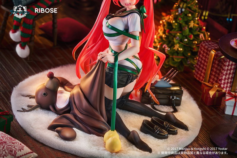 Azur Lane 1/6 Scale Pre-Painted Figure: Honolulu Fire Red Present Ver. image 12