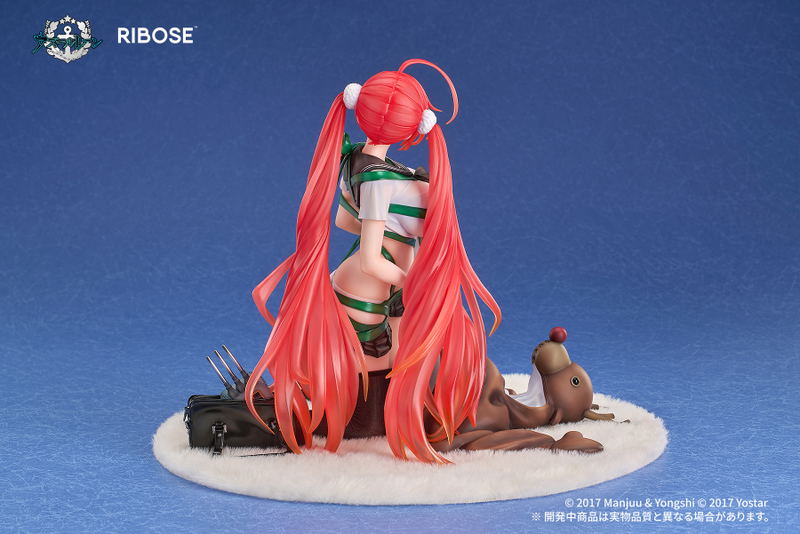 Azur Lane 1/6 Scale Pre-Painted Figure: Honolulu Fire Red Present Ver. image 3